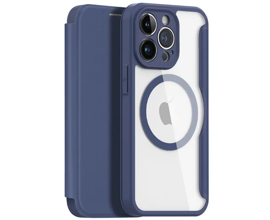 Чохол-книжка Dux Ducis Skin X Pro with MagSafe Apple iPhone 14 Pro (6.1") Blue