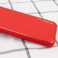 Кожаный чехол Xshield для Apple iPhone 14 Pro (6.1") Красный / Red