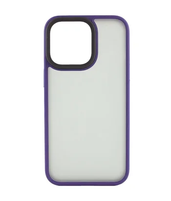 TPU+PC чохол Metal Buttons для Apple iPhone 14 Pro (6.1") Темно-фіолетовий TPU+PC чохол Metal Buttons для Apple iPhone 14 Pro (6.1") Темно-фіолетовий