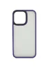 TPU+PC чехол Metal Buttons для Apple iPhone 14 Pro (6.1") Темно-фиолетовый