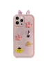 Чохол TPU Toys Case with Ears для Apple iPhone 14 Pro (6.1") Light Pink