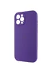 Чехол Silicone Case Full Camera Protective (AA) для Apple iPhone 14 Pro (6.1") Фиолетовый / Amethyst