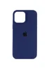 Чохол Silicone Case Full Protective (AA) для Apple iPhone 14 Pro (6.1") Синій / Deep navy