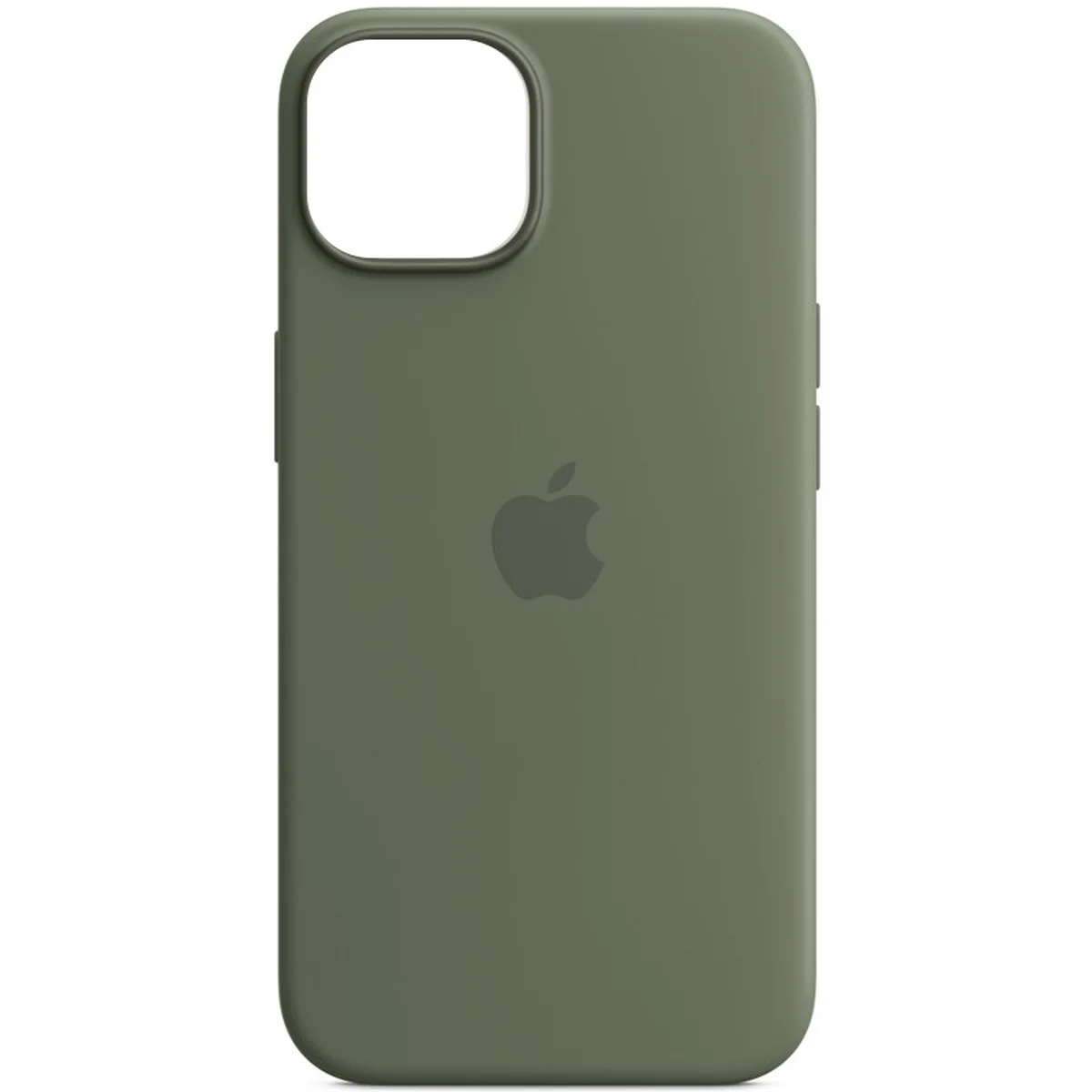 Чехол Silicone case (AAA) full with Magsafe and Animation для Apple iPhone 14 Pro (6.1") Зеленый / Olive