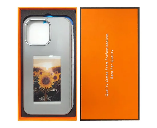 TPU+PC чохол Ink Show 2.0 для Apple iPhone 14 Pro (6.1") Grey