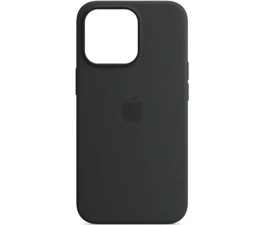 Чохол Silicone case (AAA) full with Magsafe and Animation для Apple iPhone 14 Pro (6.1") Чорний / Midnight