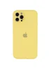 Чохол Silicone Case Full Camera Protective (AA) Apple iPhone 14 Pro (6.1") Жовтий / Mellow Yellow