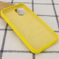 Чохол Silicone Case Full Protective (AA) Apple iPhone 14 Pro (6.1") Жовтий / Neon Yellow
