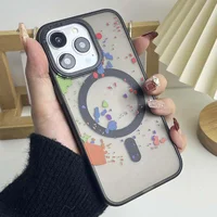 Чехол TPU+PC Flush with MagSafe для Apple iPhone 14 Pro (6.1") Titanium black