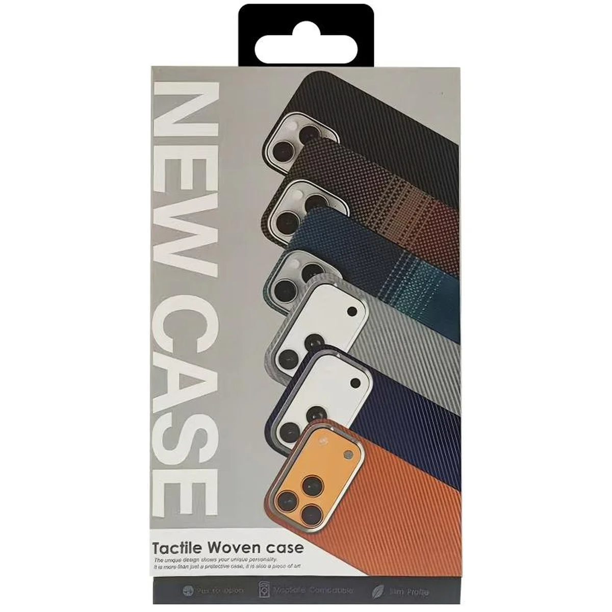 Чехол PC Carbon Protection Slim with MagSafe для Apple iPhone 14 Pro (6.1") Black