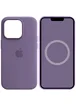 Чехол Silicone case (AAA) full with Magsafe and Animation для Apple iPhone 14 Pro (6.1") Фиолетовый / Iris