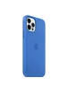 Чехол Silicone Case Full Protective (AA) для Apple iPhone 14 Pro (6.1") Синий / Capri Blue
