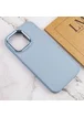 TPU чехол Bonbon Metal Style для Apple iPhone 14 Pro (6.1") Голубой / Mist blue