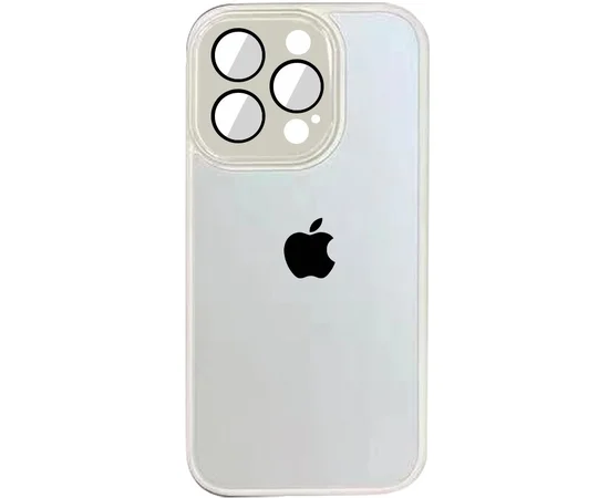 Чехол TPU+Glass Sapphire Midnight для Apple iPhone 14 Pro (6.1") Белый / White