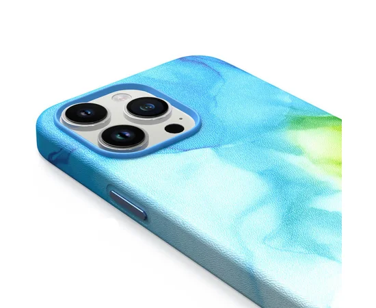 Кожаный чехол Figura Series Case with MagSafe для Apple iPhone 14 Pro (6.1") Multicolor