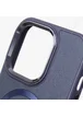 Кожаный чехол SnapCase with MagSafe для Apple iPhone 14 Pro (6.1") Dark Blue