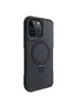 TPU+PC чехол Metal Buttons with MagSafe Carbon Ring для Apple iPhone 14 Pro (6.1") Черный
