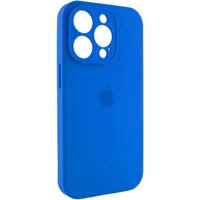 Чехол Silicone Case Full Camera Protective (AA) для Apple iPhone 14 Pro (6.1") Синий / Capri Blue / PVH