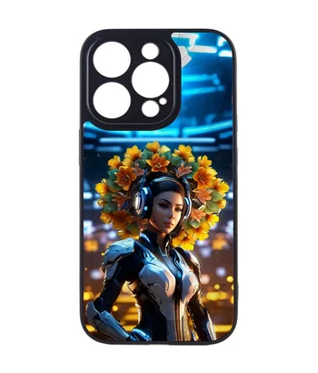 TPU+PC чохол Prisma Ladies для Apple iPhone 14 Pro (6.1") Cyberpunk
