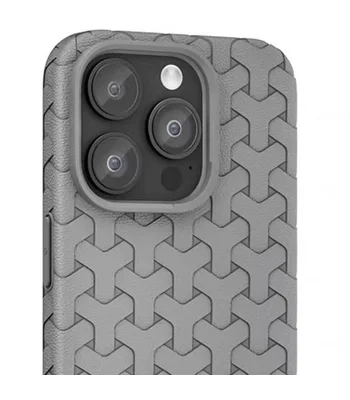 Чехол TPU Weaving для Apple iPhone 14 Pro (6.1") Grey