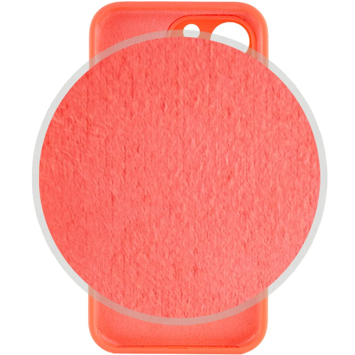 Чохол Silicone Case Full Camera Protective (AA) Apple iPhone 14 Pro (6.1") Помаранчевий / Pink citrus