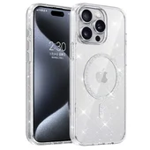 Чехол TPU Eclipse Sparkle (MagFit) для Apple iPhone 14 Pro (6.1") Clear