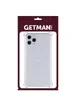 TPU чехол GETMAN Ease logo усиленные углы для Apple iPhone 14 Pro (6.1") Бесцветный (прозрачный)