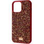 TPU чехол Bling World Rock Diamond для Apple iPhone 14 Pro (6.1") Красный