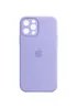 Чехол Silicone Case Full Camera Protective (AA) для Apple iPhone 14 Pro (6.1") Сиреневый / Lilac