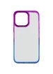 Чехол TPU+PC Fresh sip series для Apple iPhone 14 Pro (6.1") Синий / Фиолетовый