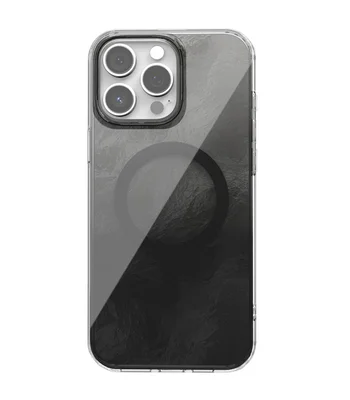 Чохол TPU Shiny Mountain (MagFit) для Apple iPhone 14 Pro (6.1") Black