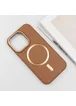 Кожаный чехол SnapCase with MagSafe для Apple iPhone 14 Pro (6.1") Brown