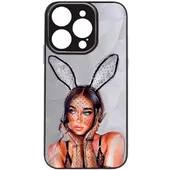 TPU+PC чохол Prisma Ladies для Apple iPhone 14 Pro (6.1") Rabbit