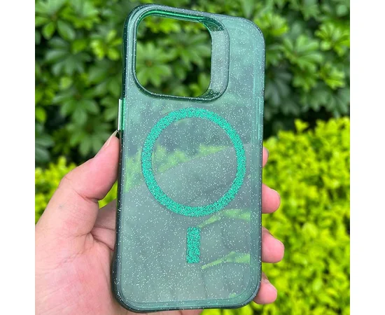 Чехол TPU Radiance with MagSafe для Apple iPhone 14 Pro (6.1") Green