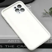 Чехол TPU+Glass Sapphire Midnight with MagSafe для Apple iPhone 14 Pro (6.1") Белый / White