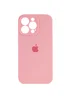 Чохол Silicone Case Full Camera Protective (AA) Apple iPhone 14 Pro (6.1") Рожевий / Light pink