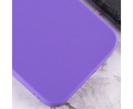 Силіконовий чохол Candy для Apple iPhone 14 Pro (6.1") Бузковий