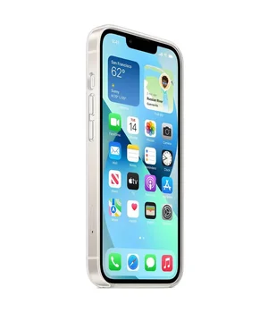 Чохол Clear Case (AAA) з MagSafe and Animation для Apple iPhone 14 Pro (6.1") Clear