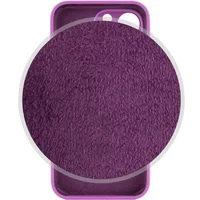 Чохол Silicone Case Full Camera Protective (AA) для Apple iPhone 14 Pro (6.1") Фіолетовий / Grape