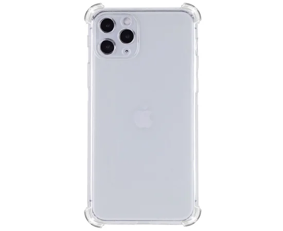 TPU чехол GETMAN Ease logo усиленные углы для Apple iPhone 14 Pro (6.1") Бесцветный (прозрачный)