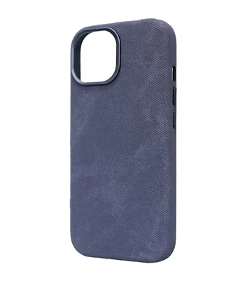 Чохол Denim with MagSafe для Apple iPhone 14 Pro (6.1") Blue