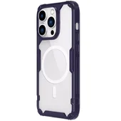 TPU чехол Nillkin Nature Pro Magnetic для Apple iPhone 14 Pro (6.1") Темно-фиолетовый (прозрачный)