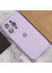 Чехол Silicone Case Full Camera Protective (AA) для Apple iPhone 14 Pro (6.1") Сиреневый / Lilac / PVH