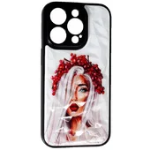 TPU+PC чехол Prisma Ladies для Apple iPhone 14 Pro (6.1") Ukrainian Girl