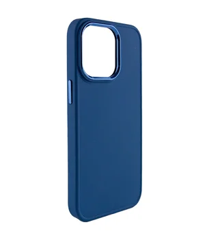 TPU чехол Bonbon Metal Style для Apple iPhone 14 Pro (6.1") Синий / Cosmos blue TPU чехол Bonbon Metal Style для Apple iPhone 14 Pro (6.1") Синий / Cosmos blue