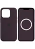 Чехол Silicone case (AAA) full with Magsafe and Animation для Apple iPhone 14 Pro (6.1") Фиолетовый / Elderberry