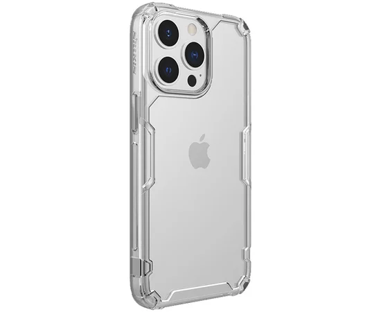 TPU чехол Nillkin Nature Pro Series для Apple iPhone 14 Pro (6.1") Бесцветный (прозрачный)