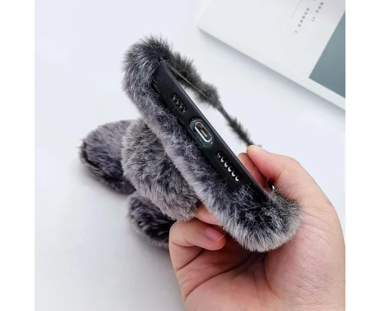 Чехол TPU Rabbit для Apple iPhone 14 Pro (6.1") Grey