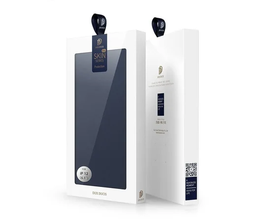 Чохол-книжка Dux Ducis з кишенею для візиток для Apple iPhone 14 Pro (6.1") Синій