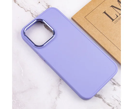 TPU чехол Bonbon Metal Style для Apple iPhone 14 Pro (6.1") Сиреневый / Dasheen